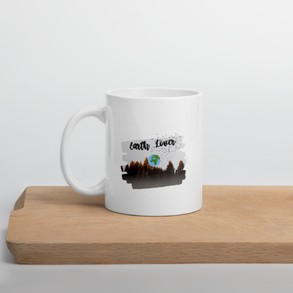 InkInnovate White glossy mug - Image 3