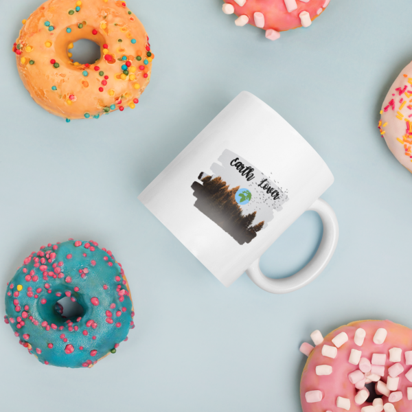 InkInnovate White glossy mug - Image 4