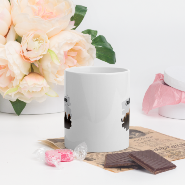 InkInnovate White glossy mug - Image 5