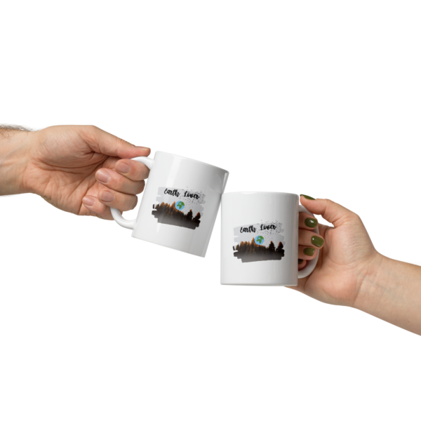 InkInnovate White glossy mug - Image 7