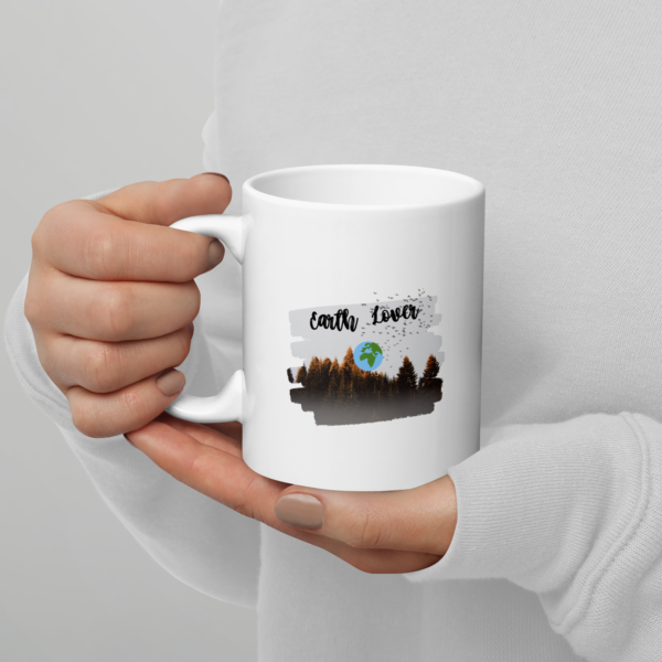 InkInnovate White glossy mug - Image 10