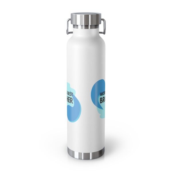 "InkInnovate" Copper Vacuum Insulated Bottle, 22oz - Image 4