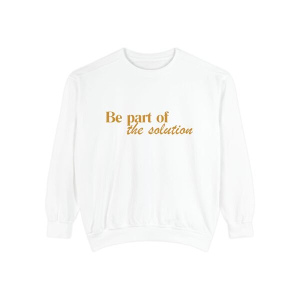 Unisex "ARTISTRY PRINTS" Garment-Dyed Sweatshirt - Image 2