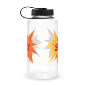 InkInnovate Wide mouth plastic water bottle